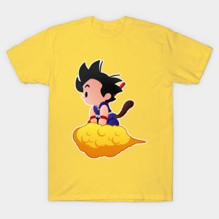 Kid Goku Crossing T-Shirt